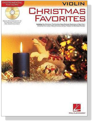 Christmas Favorites for Violin【CD+樂譜】