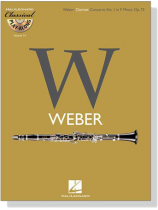 Weber Clarinet Concerto【CD+樂譜】No. 1 in F Minor , Op. 73 Weber Clarinet Concerto【CD+樂譜】No. 1 in F Minor , Op. 73