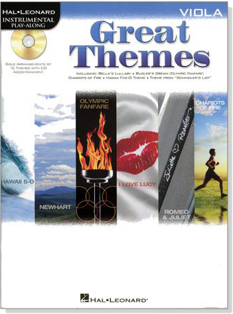 Great Themes【CD+樂譜】for Viola