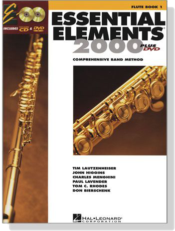 Essential Elements 2000 - Flute Book 1【CD+DVD】
