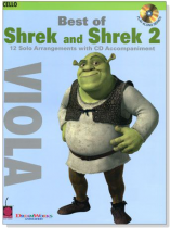 Best of Shrek and Shrek 2 【CD+樂譜】for Cello Best of Shrek and Shrek 2 【CD+樂譜】for Cello