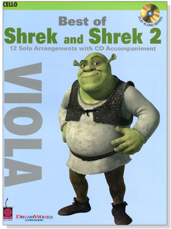 Best of Shrek and Shrek 2 【CD+樂譜】for Cello