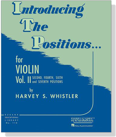 Introducing The【Positions】for Violin , Vol. 2
