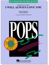 Pops【I Will Always Love You】For String Quartet Pops【I Will Always Love You】For String Quartet
