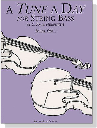 A Tune A Day for【String Bass】Book One