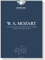 W.A. Mozart Concerto , KV 314 (285d) D Major【CD+樂譜】for Flute and Orchestra