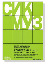 Dmitri Kabalevsky【Concerto No.2 Op.77】for Violoncello and Orchestra