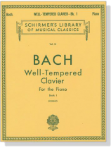 J.S. Bach【The Well-Tempered Clavier】for the Piano , Book Ⅰ(Czerny) J.S. Bach【The Well-Tempered Clavier】for the Piano , Book Ⅰ(Czerny)