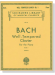 J.S. Bach【The Well-Tempered Clavier】for the Piano , Book Ⅰ(Czerny)