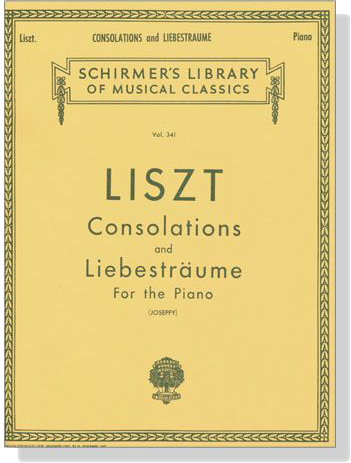 Liszt【Consolations and Liebesträume】for The Piano
