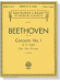 Beethoven【Concerto No. 1 in C Major , Op. 15】for the Piano(2 Piano,4 Hands)