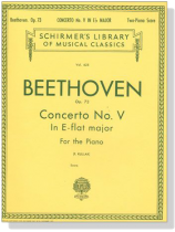 Beethoven【Concerto No. Ⅴ in E-flat Major, Op. 73】for the Piano Beethoven【Concerto No. Ⅴ in E-flat Major, Op. 73】for the Piano