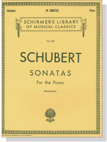 Schubert【Sonatas】for The Piano