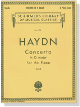Haydn【Concerto in D Major】For the Piano , Two Pianos / Four Hands Haydn【Concerto in D Major】For the Piano , Two Pianos / Four Hands