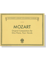 Mozart【Original Compositions】For One Piano , Four Hands