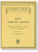 【Fifty Selected Songs】by Schubert, Schumann, Brahms, Wolf, and Strauss for Low Voice