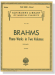 Brahms Piano Works in Two Volumes Volume Ⅰ