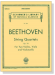 Beethoven【String Quartets Op. 18】for Two Violins , Viola and Violoncello