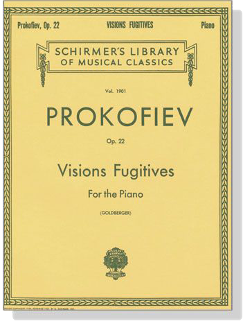 Prokofiev【Visions Fugitives , Op. 22 】for The Piano