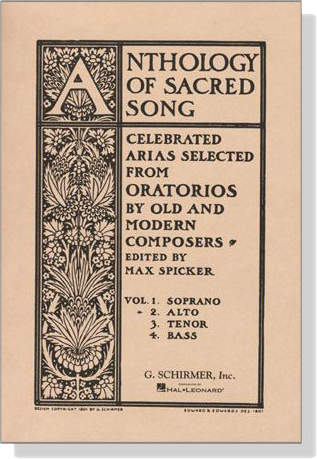 Anthology of Sacred Song Vol. 2. , Alto