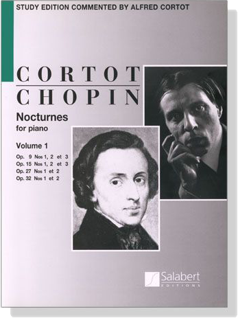 Chopin / Cortot【Nocturnes , Volume 1】for Piano