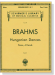 Brahms Hungarian Dances, Nos. 11-21 Piano, 4 Hands , Book 2