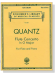 Quantz【Flute Concerto In G Major】for Flute and Piano