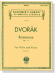 Dvorák【Romance Op. 11】for Violin and Piano