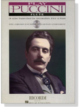 Play Puccini for Flute【CD+樂譜】 Play Puccini for Flute【CD+樂譜】