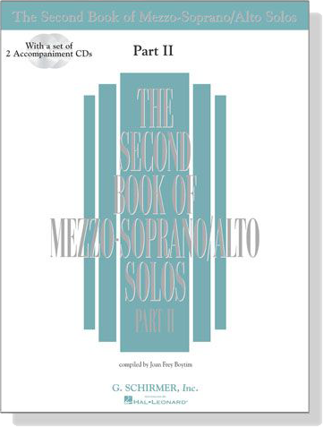 The Second Book of Mezzo-Soprano/Alto Solos【CD+樂譜】Part Ⅱ The Second Book of Mezzo-Soprano/Alto Solos【CD+樂譜】Part Ⅱ