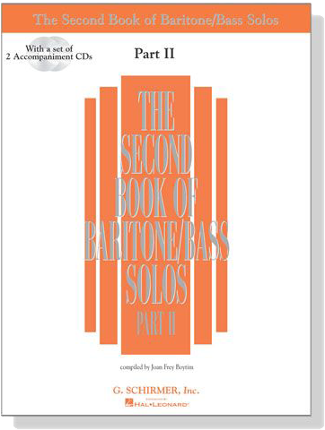 The Second Book of Baritone/Bass Solos【CD+樂譜】Part Ⅱ The Second Book of Baritone/Bass Solos【CD+樂譜】Part Ⅱ