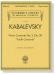 Kabalevsky【Piano Concerto No. 3 , Op. 50 (Youth Concerto)】Two Pianos / Four Hands