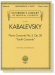 Kabalevsky【Piano Concerto No. 3 , Op. 50 (Youth Concerto)】Two Pianos / Four Hands Kabalevsky【Piano Concerto No. 3 , Op. 50 (Youth Concerto)】Two Pianos / Four Hands