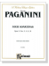 Paganini【Four Sonatinas Opus 2 , Nos. 2, 4, 6, 10】for Violin and Piano