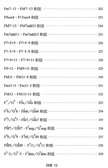 鋼琴和弦大全888