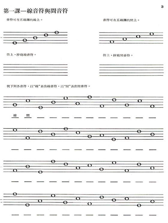 可樂弗【 第一級】音符練習30種