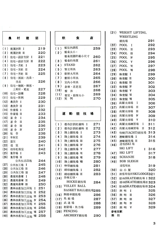 建築設計資料集成1