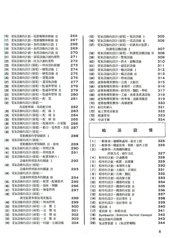 建築設計資料集成6