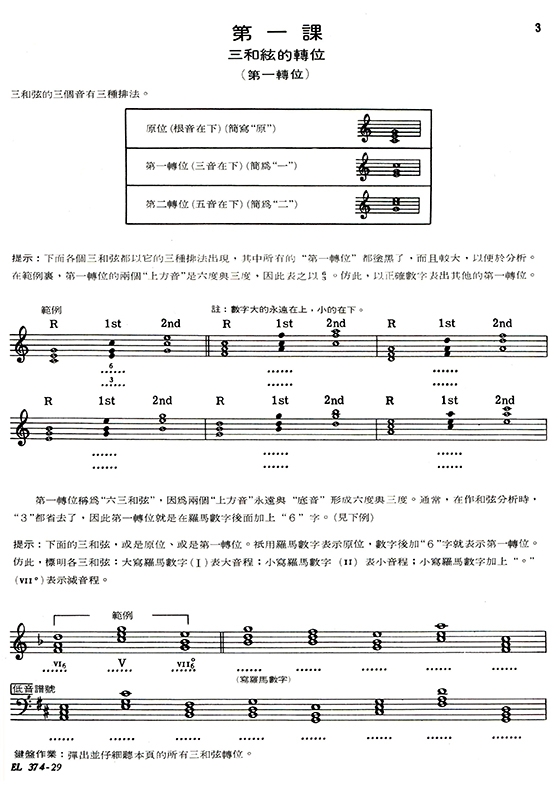 約翰修姆和聲練習【2】