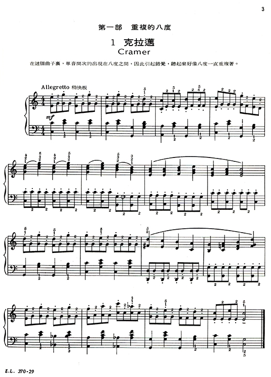 約翰修姆八度練習【2】 約翰修姆八度練習【2】