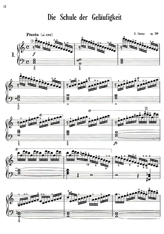 徹爾尼四十首練習曲-作品299