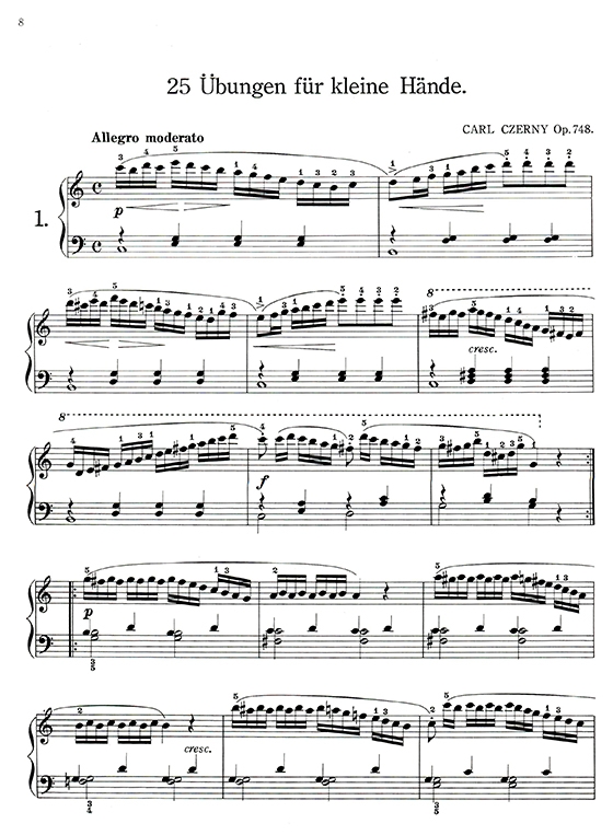 徹爾尼二十五首練習曲-作品748