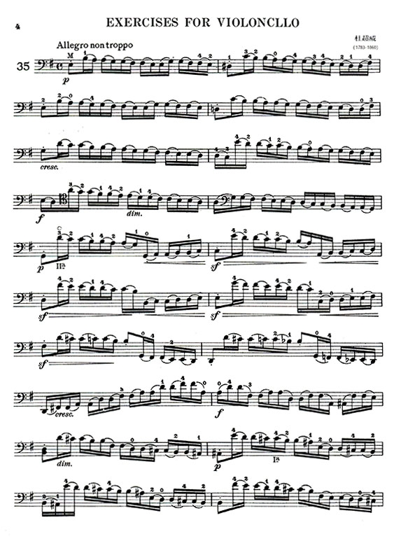 杜超威 大提琴練習曲【第二冊】