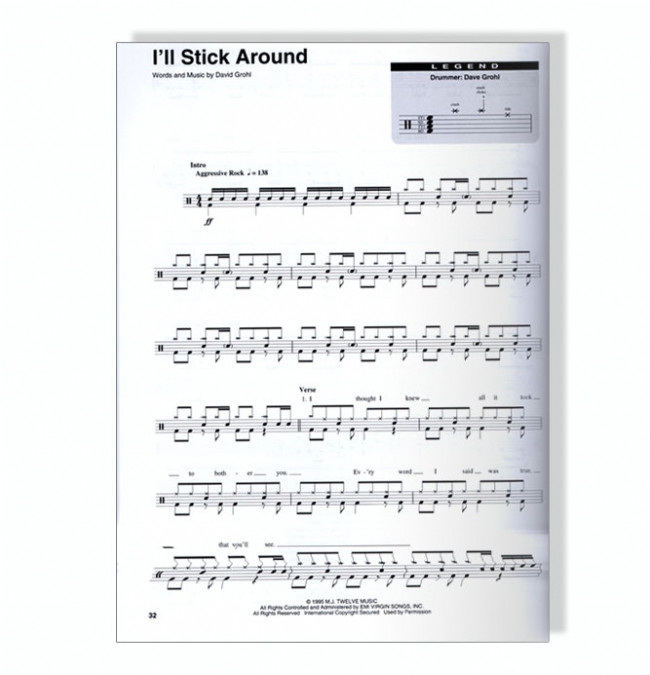 90S ROCK --Drum Play-Along Volume 6 90S ROCK --Drum Play-Along Volume 6