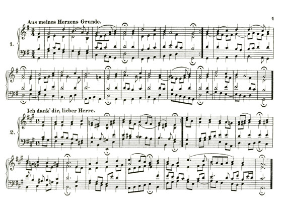 巴哈 371聖詠 Vierstimmige Choralgesänge