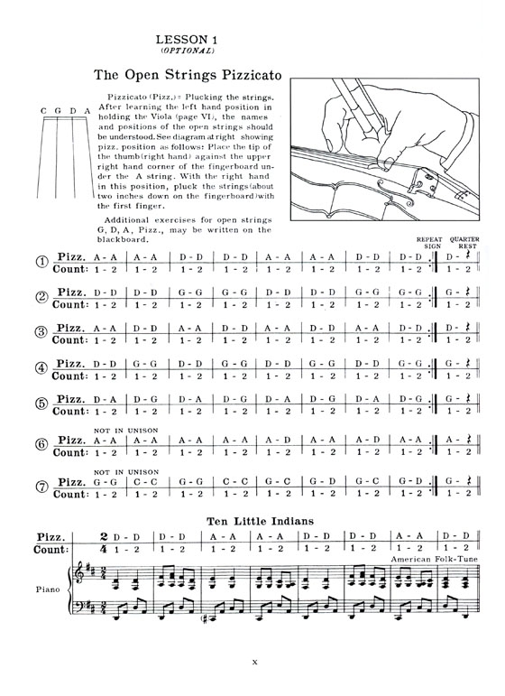 A Tune A Day for【Viola】Book One