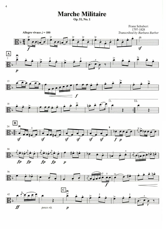 Solos for Young Violists Volume【2】Viola and Piano Part