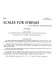 Scales for Strings【Book one】Viola︰1st Position Scales for Strings【Book one】Viola︰1st Position