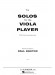 Solos for the Viola Player with【Piano Accompaniment】