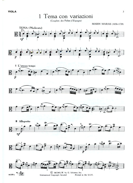 Solos for the Viola Player with【Piano Accompaniment】